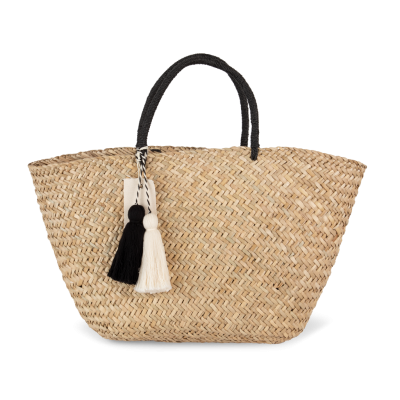 Shopper in vegetable fiber